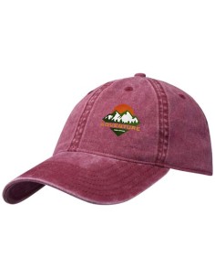 Cappello a 6 pannelli in tessuto lavato da 270 g/m² Grafton
