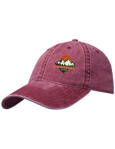 Cappello a 6 pannelli in tessuto lavato da 270 g/m² Grafton