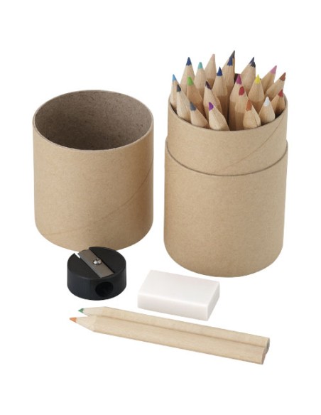 Set matite colorate 26 pezzi Woodby