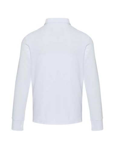 Polo unisex a maniche lunghe con mezza zip da 245 g/m² Apollo