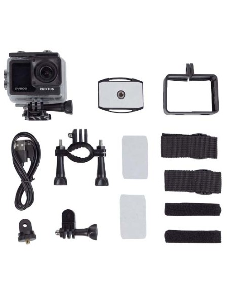 Action camera a doppio schermo da 5K Prixton DV800