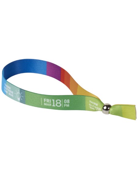 Braccialetto per feste Evi con stampa in sublimazione 