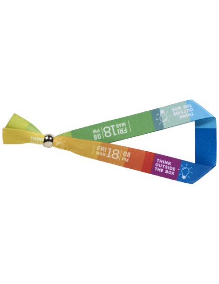 Braccialetto per feste Evi con stampa in sublimazione 