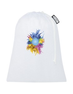 Set di 3 sacchetti per frutta e verdura in poliestere riciclato.