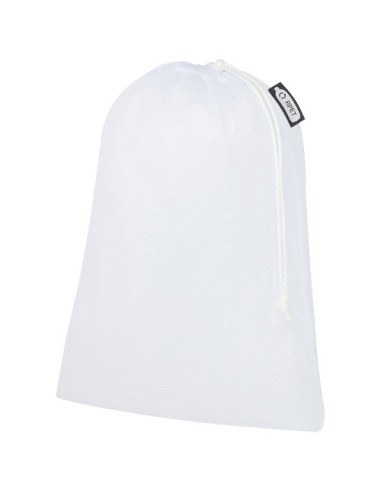 Set di 3 sacchetti per frutta e verdura in poliestere riciclato.