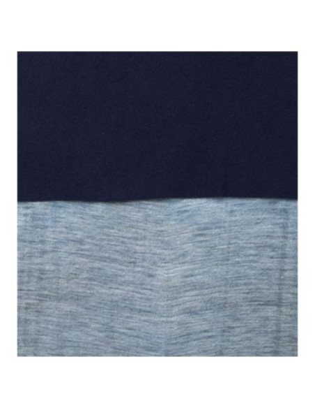 Multisciarpa con stampa a sublimazione, strato e orli in pile Lara