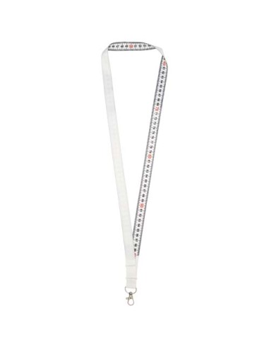 Lanyard con stampa in sublimazione lungo 1 metro in PET riciclato Isla con sgancio di sicurezza