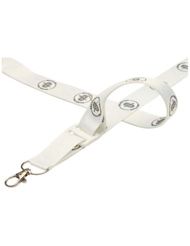 Lanyard regolabile in PET riciclato con stampa a sublimazione Liv