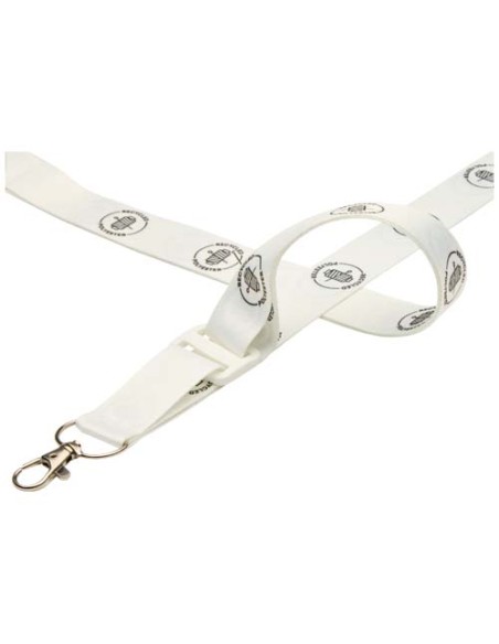 Lanyard regolabile in PET riciclato con stampa a sublimazione Liv