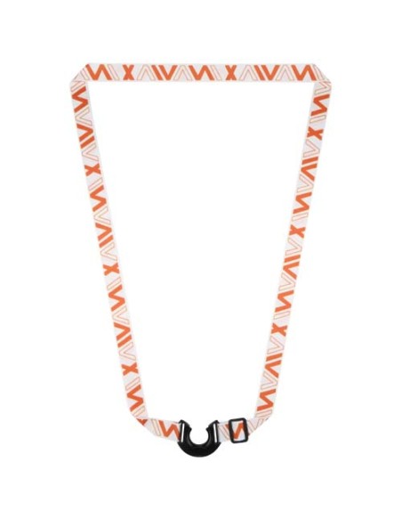 Lanyard con stampa a sublimazione e portabottiglie Lian