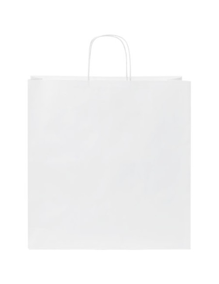 Sacchetto in carta kraft da 80-90 g/m2 con manici intrecciati - 34 x 20 x 35 cm