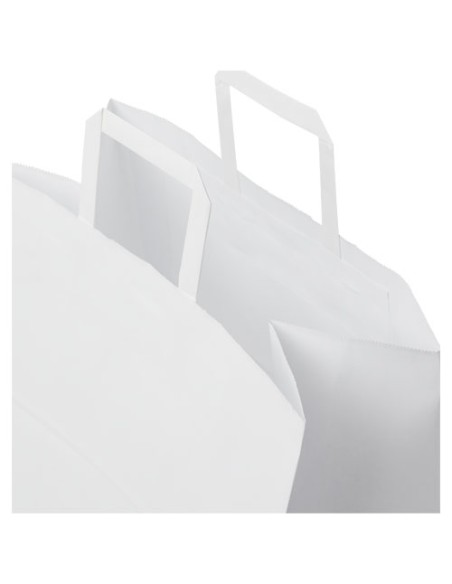 Sacchetto in carta kraft da 80-90 g/m2 con manici piatti - 34 x 20 x 35 cm
