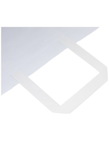 Sacchetto in carta kraft da 80-90 g/m2 con manici piatti - 34 x 20 x 35 cm