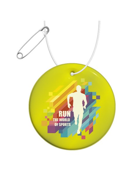 Pendaglio riflettente rotondo medio