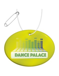 Pendaglio riflettente rotondo grande