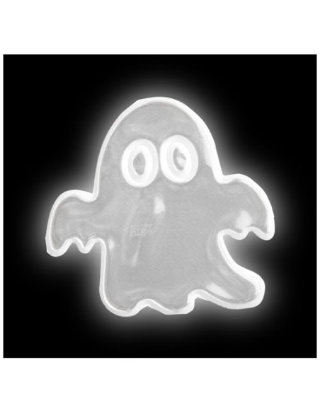 Adesivo riflettente a forma di fantasma, misura M