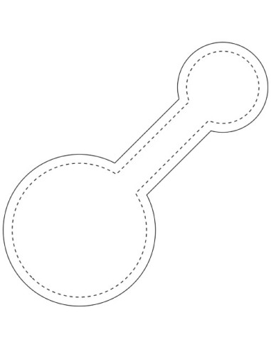 Grande calamita catarifrangente rotonda in TPU RFX™