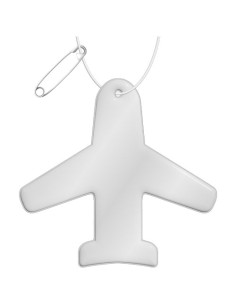 Gancio catarifrangente a forma di aeroplano in TPU con catenella RFX™