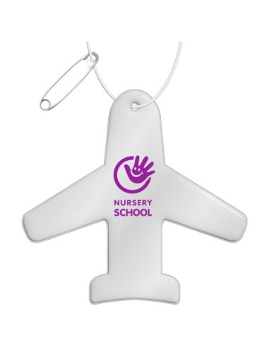 Gancio catarifrangente a forma di aeroplano in TPU con catenella RFX™