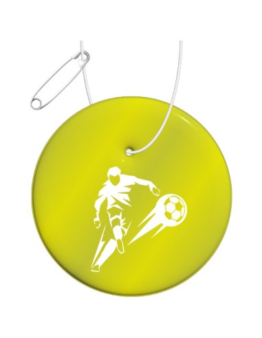 Gancio catarifrangente rotondo in TPU con catenella RFX™