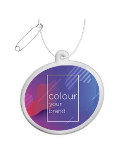 Gancio catarifrangente ovale in PVC con catenella RFX™