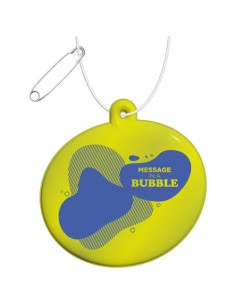 Gancio catarifrangente ovale in TPU con catenella RFX™