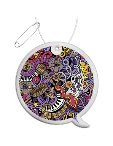 Gancio catarifrangente di richiamo in PVC con catenella RFX™