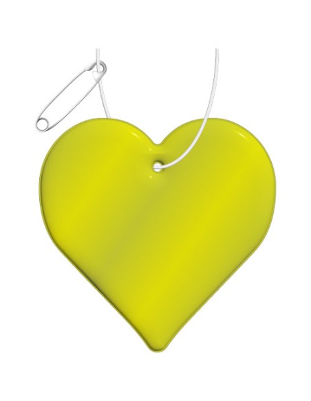Gancio catarifrangente a forma di cuore in TPU con catenella RFX™