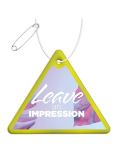 Gancio catarifrangente triangolare in PVC con catenella RFX™