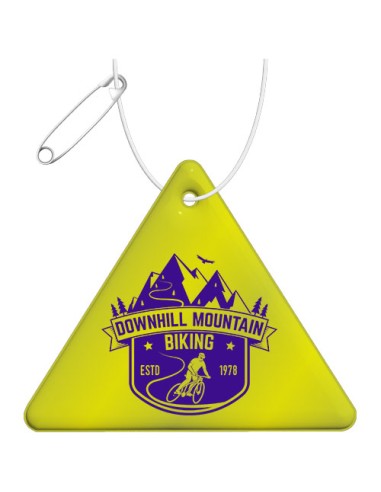 Gancio catarifrangente triangolare in TPU con catenella RFX™
