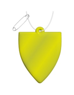 Gancio catarifrangente per badge in PVC con catenella RFX™