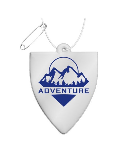 Gancio catarifrangente per badge con catenella RFX™