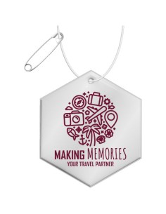  Gancio in TPU catarifrangente esagonale con catenella RFX™