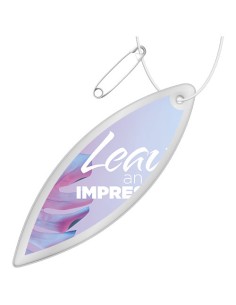 Gancio catarifrangente a ellisse in PVC con catenella RFX™