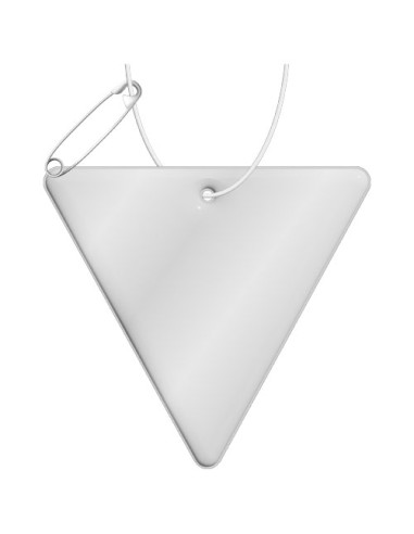 Gancio catarifrangente a triangolo invertito in PVC con catenella RFX™
