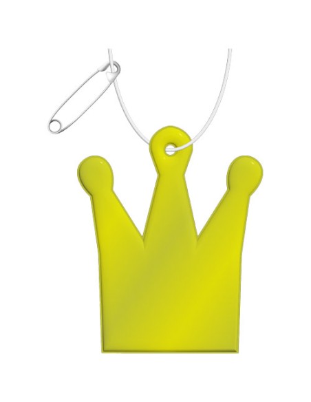 Gancio catarifrangente a forma di corona in TPU con catenella RFX™