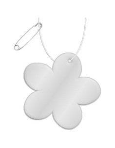  Gancio in PVC catarifrangente a forma di fiore con catenella RFX™