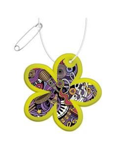  Gancio in PVC catarifrangente a forma di fiore con catenella RFX™