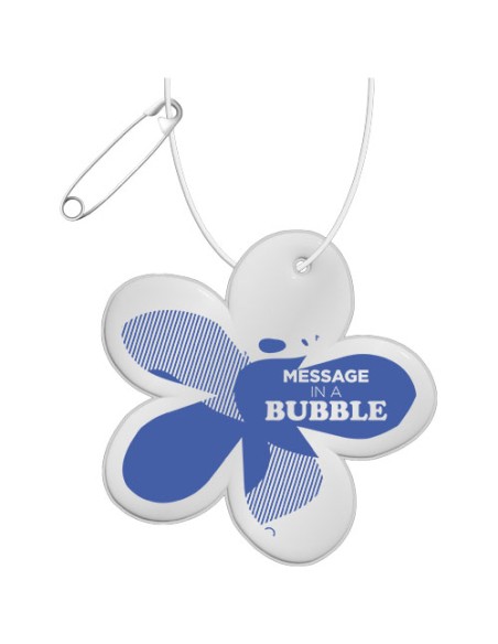  Gancio in TPU catarifrangente a forma di fiore con catenella RFX™