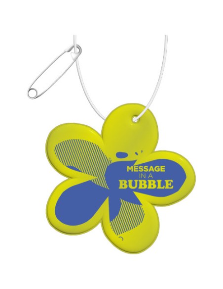  Gancio in TPU catarifrangente a forma di fiore con catenella RFX™