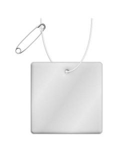 Gancio quadrato leggero e catarifrangente in PVC RFX™ H-16