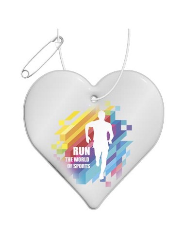 Gancio a forma di cuore leggero e catarifrangente in PVC RFX™ H-16