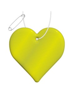 Gancio a forma di cuore leggero e catarifrangente in PVC RFX™ H-16