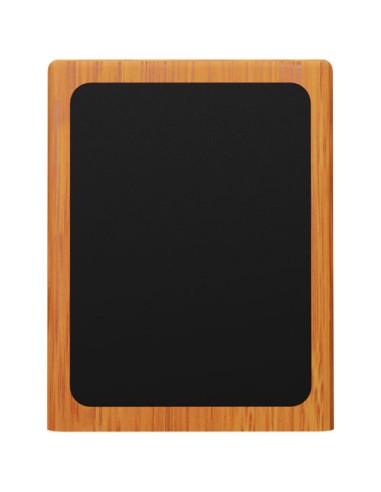 Portamatite in legno con logo luminoso e doppia uscita USB SCX.design O12