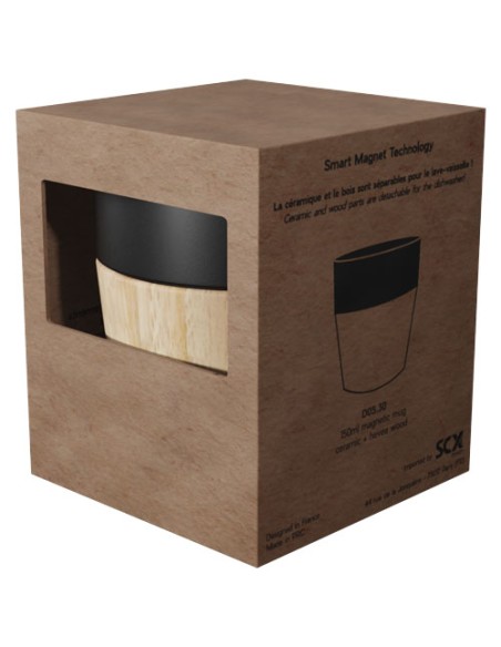 Tazza da caffè magnetica in ceramica SCX.design D05