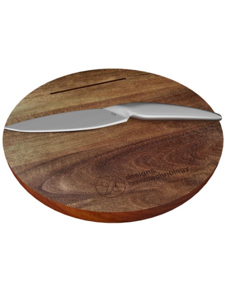 Tagliere in legno e set di coltelli SCX.design K03