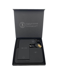 Base di ricarica wireless 3 in 1 con supporto per telefono SCX.design W28