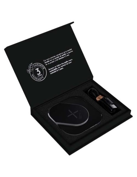 Base di ricarica wireless trasparente SCX.design W36