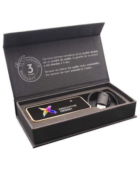 Hub USB 8 in 1 in legno con doppio ingresso e 6 porte SCX.design H21