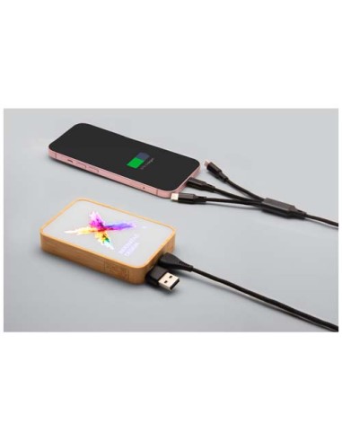 Power bank MagSafe in legno da 5000 mAh e 15 W SCX.design P26